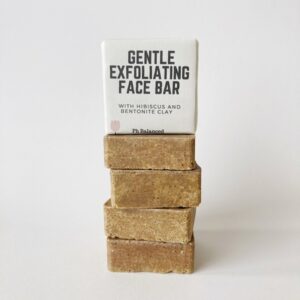 Gentle Exfoliating Face Bar with Hibiscus & Bentonite Clay